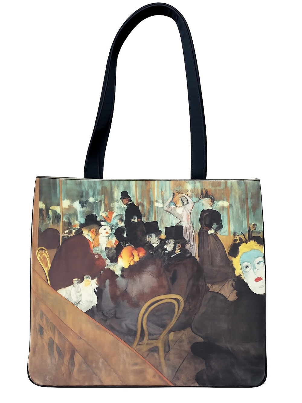 Art Institute of Chicago Toulouse Lautrec At‎ The Moulin Rouge Art Tote Bag